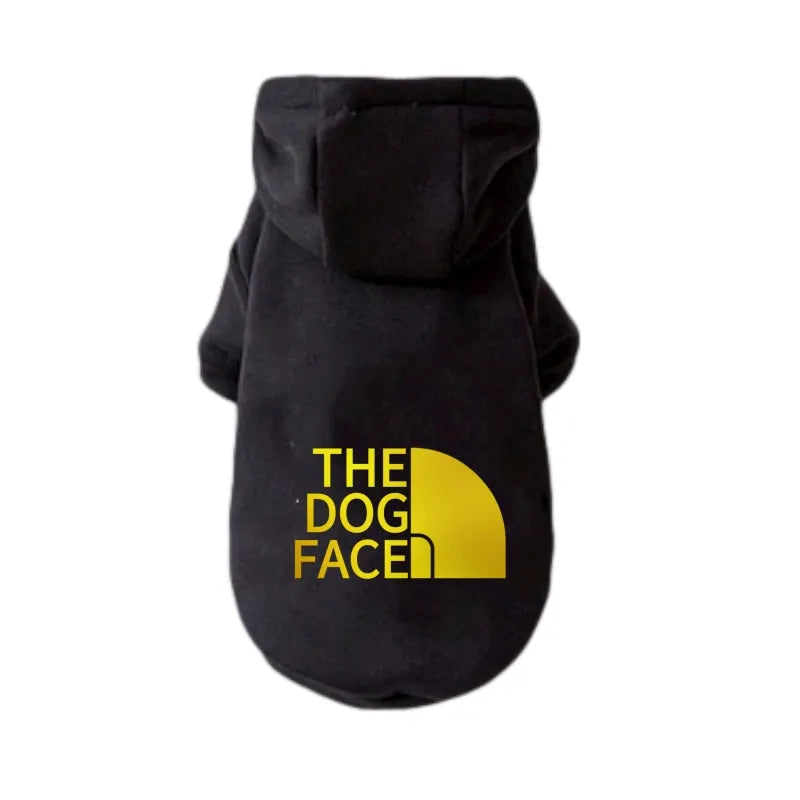 The Dog Face Inspired Warm Dog Hoodie & Wind Coat - All Sizes