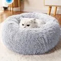 Ultra-Soft Plush Cat & Small Dog Bed | Warm Pet Nest