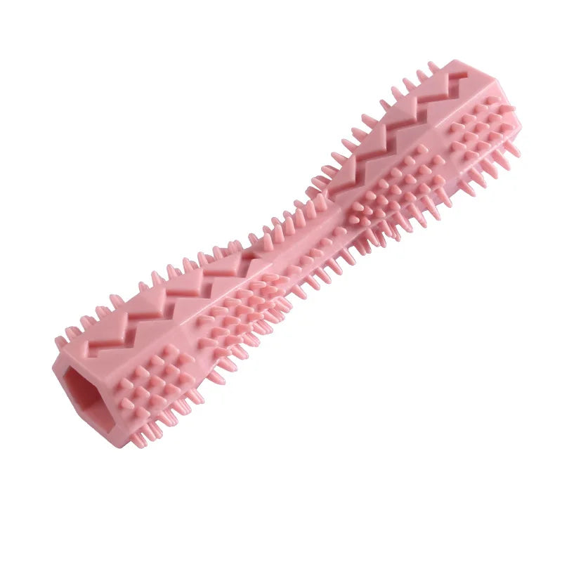Dog Toothbrush Chew Toy - Durable Dental Cleaning Stick