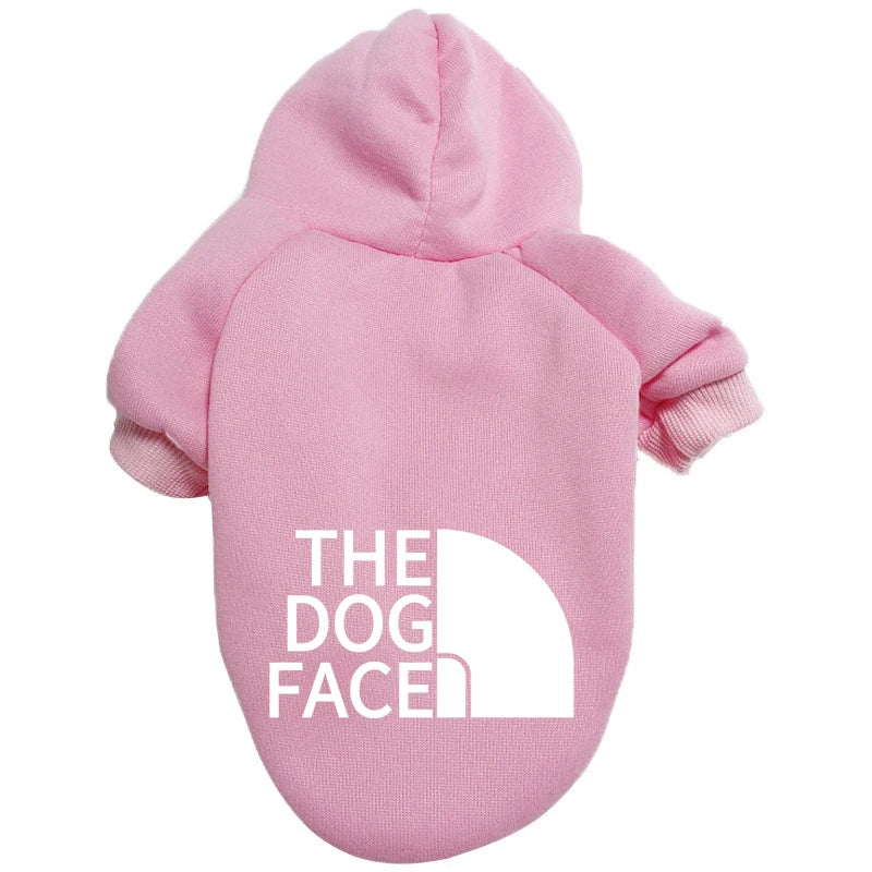 The Dog Face Inspired Warm Dog Hoodie & Wind Coat - All Sizes