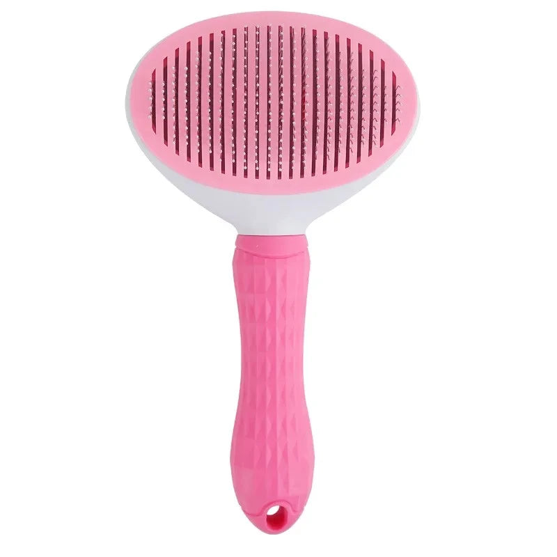 Pro Stainless Steel Pet Grooming Brush for Cats & Dogs | Deshedding