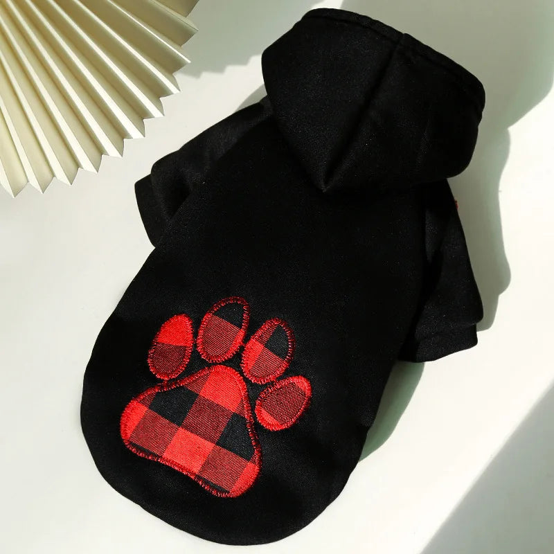 Plaid Reversible Dog Winter Coat - Warm Pet Jacket for Canadian Winters