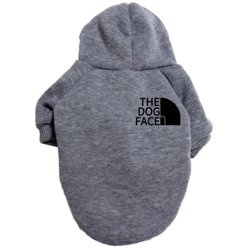 The Dog Face Inspired Warm Dog Hoodie & Wind Coat - All Sizes