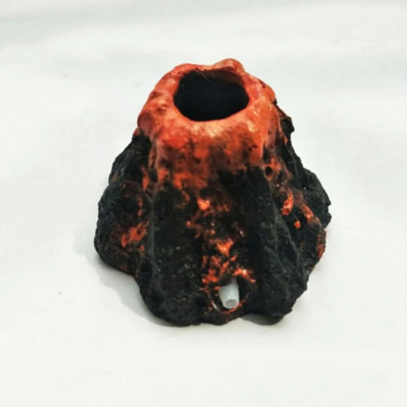 Aquarium Volcano Air Stone Bubble Aerator Decoration for Fish Tanks