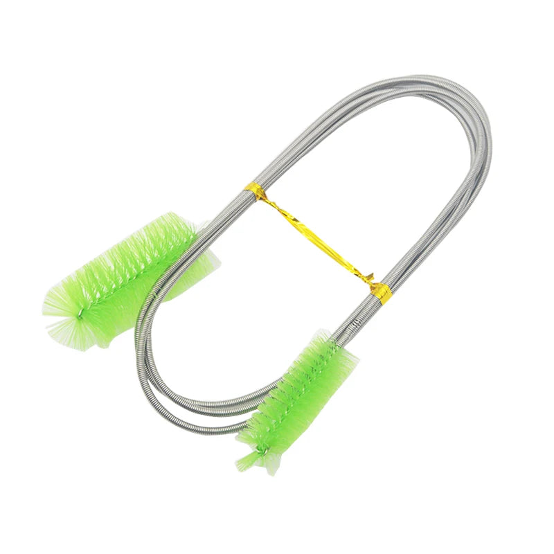 Aquarium Filter & Hose Cleaning Brush | Stainless Steel