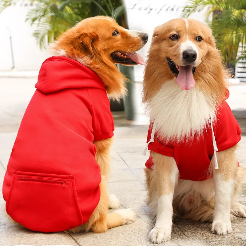 Plaid Reversible Dog Winter Coat - Warm Pet Jacket for Canadian Winters