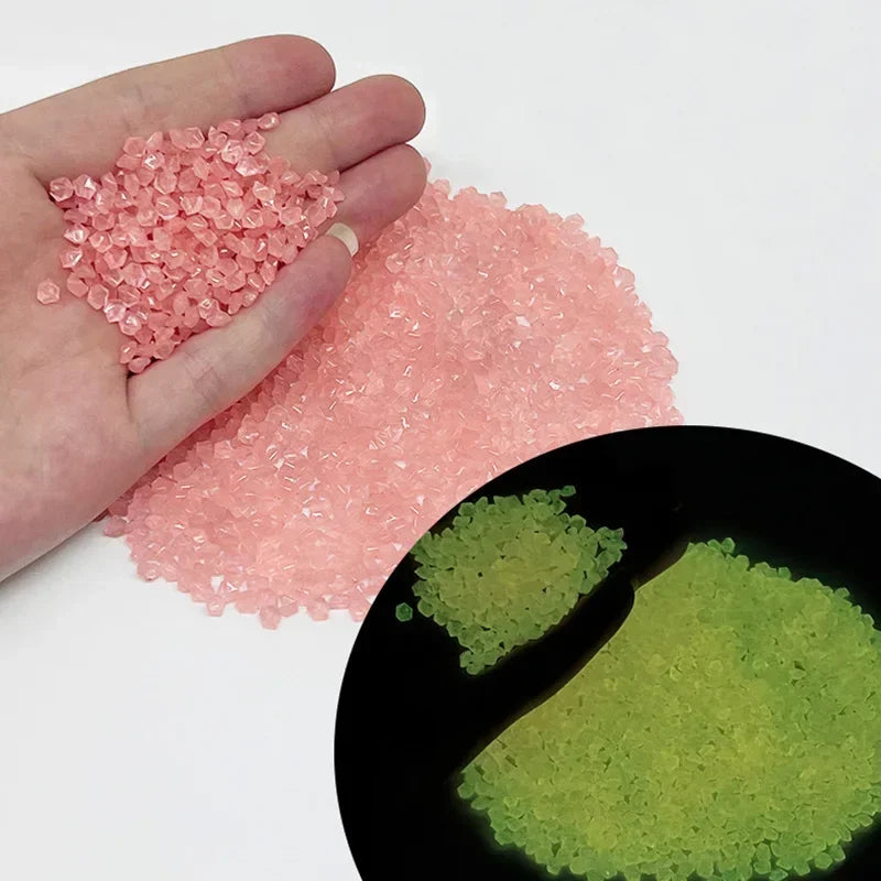 Glow in Dark Luminous Pebbles for Garden & Aquarium Decor