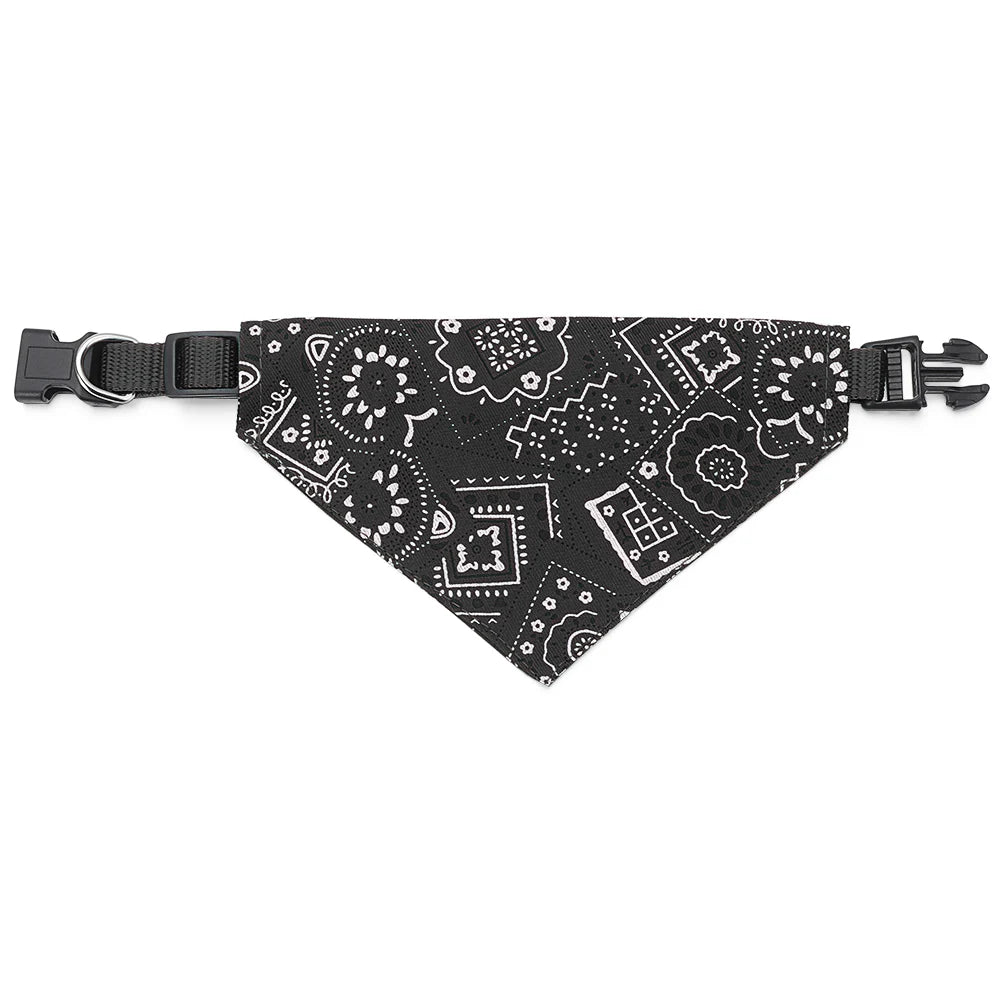 Adjustable Washable Pet Bandana Scarf for Dogs & Cats