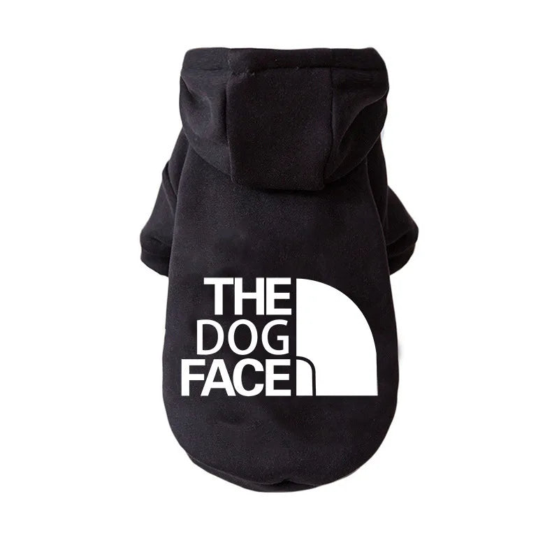 The Dog Face Inspired Warm Dog Hoodie & Wind Coat - All Sizes