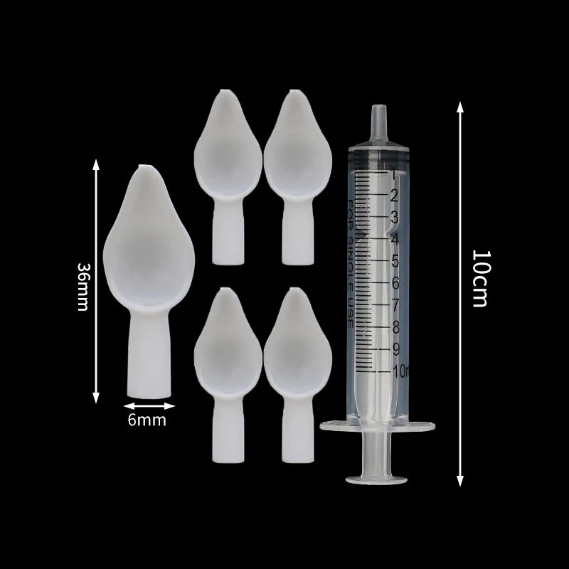 Baby Bird Feeding Kit: Syringe & Spoon for Milk & Medicine