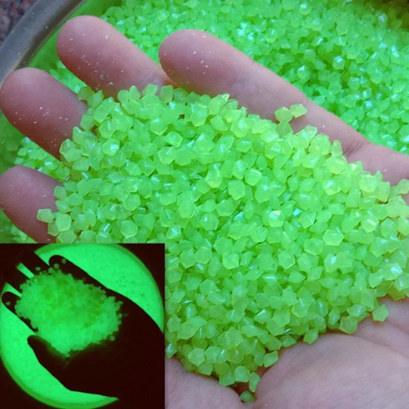 Glow in Dark Luminous Pebbles for Garden & Aquarium Decor