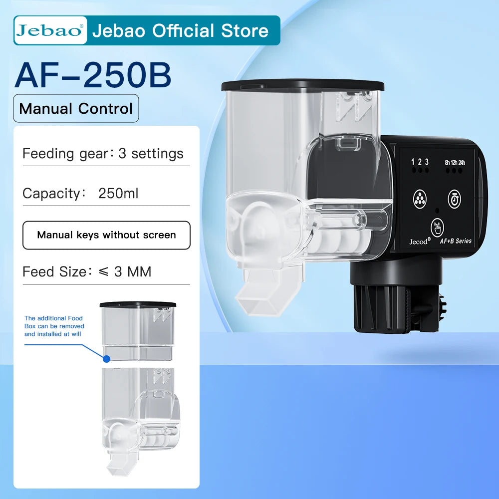 Jebao Jecod Smart WiFi Automatic Aquarium Fish Feeder 2024