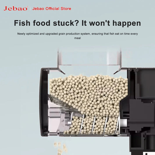 Jebao Jecod Smart WiFi Automatic Aquarium Fish Feeder 2024