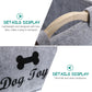 Felt Pet Toy Storage Basket Organizer Bin for Dogs