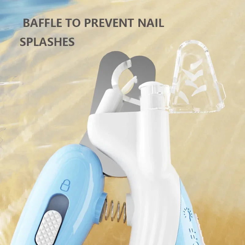 Professional LED Pet Nail Clippers for Dogs & Cats