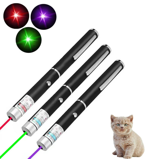 2-in-1 Mini Laser Pointer & LED Pet Training Flashlight for Cats & Dogs