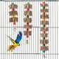 Natural Wooden Parrot Chew Toy | Safe Bird Cage Enrichment Canada