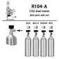 ZRDR 2024 Aquarium CO2 Regulator Kit w/ Solenoid & Counter