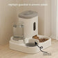 Automatic Pet Feeder: Integrated Food & Water for Cats & Dogs LC