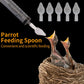 Baby Bird Feeding Kit: Syringe & Spoon for Milk & Medicine