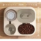 Automatic Pet Feeder: Integrated Food & Water for Cats & Dogs