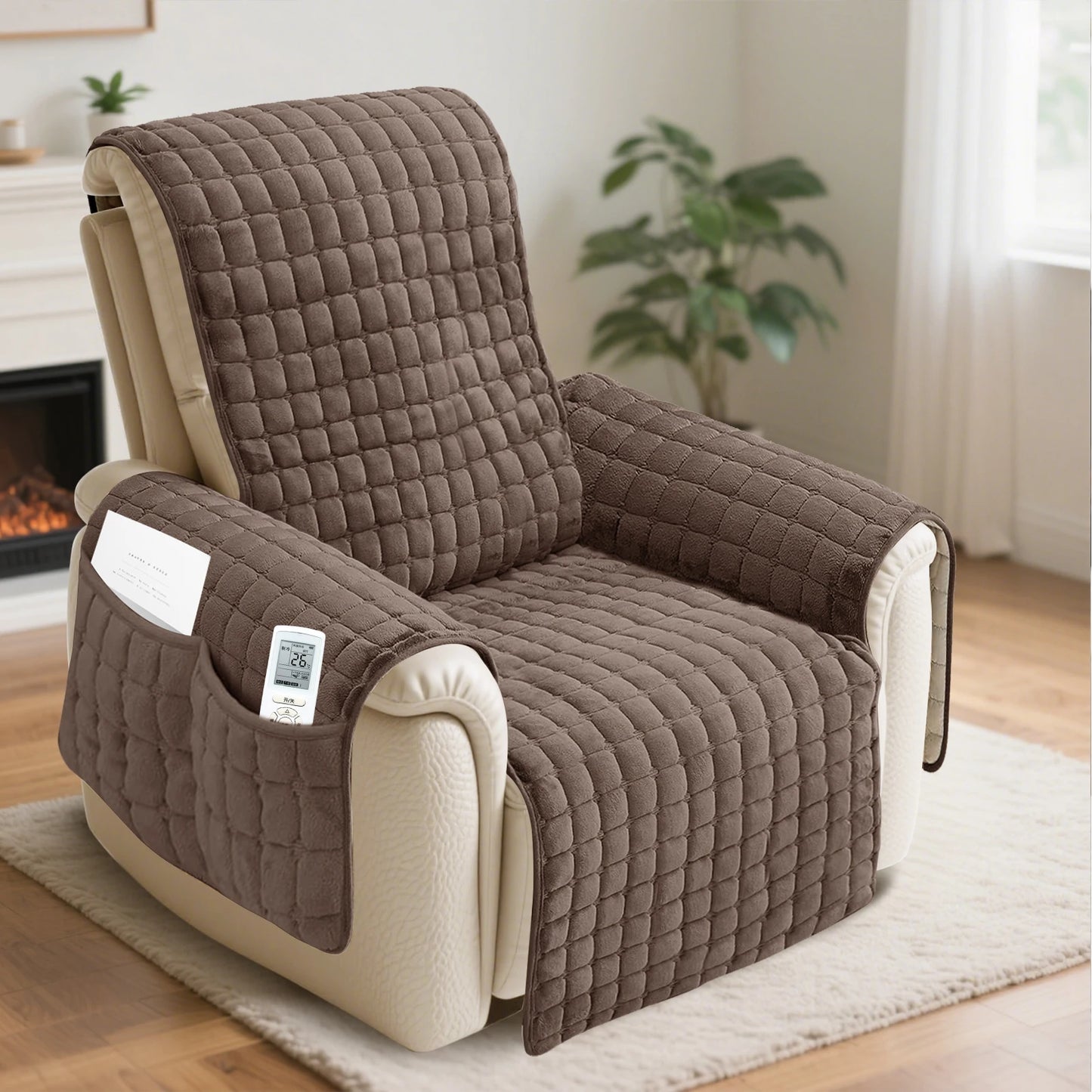 Waterproof Non-Slip Recliner Sofa Cover | Pet & Kid Friendly
