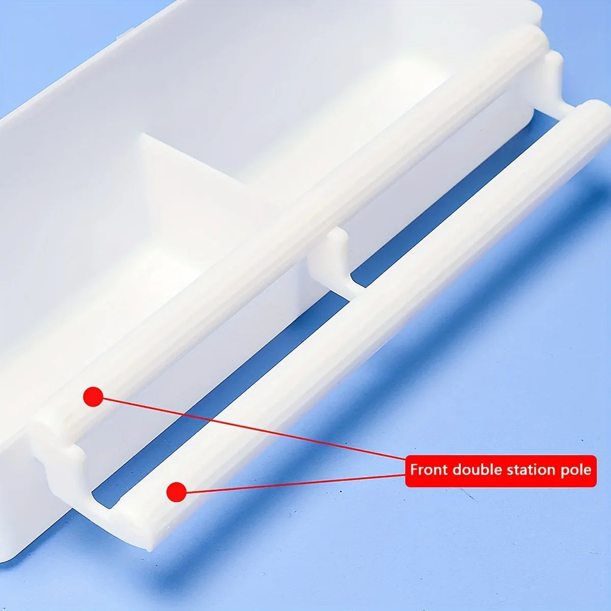 Double Grid Stand Bird & Parrot Feeder Trough