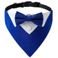 Tuxedo Dog Bow Tie Collar Bandana – Formal Pet Attire for Canada