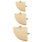 Natural Wood Bird Perch Stand - Cage Platform for Parrots
