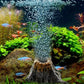 Aquarium Volcano Air Stone Bubble Aerator Decoration for Fish Tanks