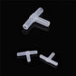 10-Pack 4mm Aquarium Air Pump T-Connectors - Fish Tank Tubing