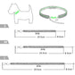 Sparkling Rhinestone Pet Collar for Dogs & Cats | Adjustable Luxury Necklace