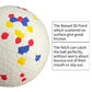Bite-Resistant E-TPU Dog Ball Toy - High Elasticity & Durable