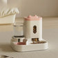 Automatic Pet Feeder: Integrated Food & Water for Cats & Dogs LC
