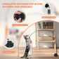 Interactive Cat Teaser Toy | Suction Cup Feather Bell Wand