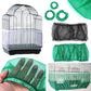 Nylon Mesh Bird Cage Seed Guard & Catcher - Easy Clean