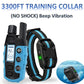 No Shock Dog Training Collar: 3300ft Range, Waterproof E-Collar