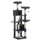 Tall Multi-Level Cat Tree Tower for Multiple Indoor Cats w/ Condo