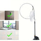 Interactive Cat Teaser Toy | Suction Cup Feather Bell Wand