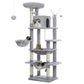 Tall Multi-Level Cat Tree Tower for Multiple Indoor Cats w/ Condo
