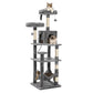 Tall Multi-Level Cat Tree Tower for Multiple Indoor Cats w/ Condo