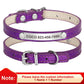 Personalized Bling Leather Cat & Small Dog Collar with Engraved ID