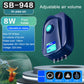 SOBO Silent Adjustable High Power Aquarium Air Pump Oxygenator