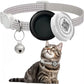 Airtag Cat Collar for Easy Tracking & Safety - Reflective QR ID