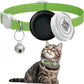 Airtag Cat Collar for Easy Tracking & Safety - Reflective QR ID