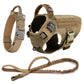Tactical Dog Harness Vest w/ MOLLE | German Shepherd Malinois Training
