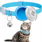 Airtag Cat Collar for Easy Tracking & Safety - Reflective QR ID