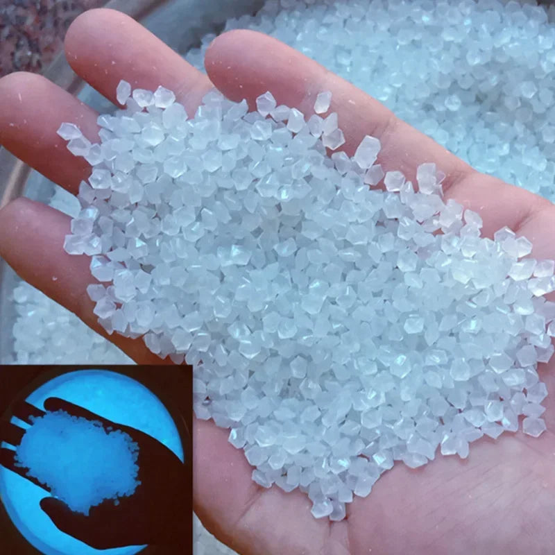 Glow in Dark Luminous Pebbles for Garden & Aquarium Decor
