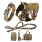 Tactical Dog Harness Vest w/ MOLLE | German Shepherd Malinois Training