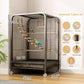 Luxury Large Bird Villa Cage for Breeding Parrots & Exotic Birds